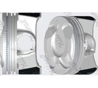 Piston NURAL 87-444800-50 pour PEUGEOT RCZ 1.6 2010-2015