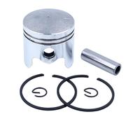 Piston Pin Ring Set 40mm pour Lawn Mower avec 10mm Pin Compatible avec 40-5 43cc BC430 CG440 1E40F-5 Outdoor Power Equipment Replacement Part