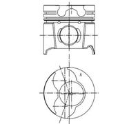 Piston Pour NISSAN OPEL RENAULT VAUXHALL CLIO INTERSTAR KANGOO LAGUNA MASTER MEG