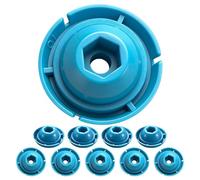 Piston Pour Pistolet À Calfeutrage - Lot De 10 Pistons Robuste Pour Pistolet À Joint | Poussoir À Libération Rapide Pour Calfeutrage | Pour Salle De Bain Évier Maison Joint Fenêtre Entretien