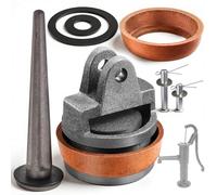 Piston pour Pompe à Bra de Type 75 Joint Perfectdraft Valve Perforée au Nez，Kit Joint Torique Pièces de Rechange pour Pompe a Eau Manuelle Convient pour les Jardins, les Puits et les Fontaines