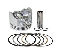 Piston Ring Kit (55mm, 55.25mm, 55.50mm, 55.75mm, 56mm) Compatible avec CB400 CB-1 VTEC CB400SF NC31 CBR400 CBR23 VFR400 VFR NC30 NC35 Moteurs de Moto(55mm)