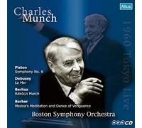 君が代、星条旗(米国国歌)、ドビュッシー:交響詩「海」 他 (Piston: Sym.6, Debussy: La Mer, Berlioz: Rakoczi March, Barber: Medea's Meditation and Dance of Vengeance/Charles Munch, BSO - 1960 Tokyo Live)