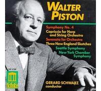 Piston: Symphony 4 / Three New England Sketches by Piston, Schwarz, Seattle Symphony (1992-12-11)