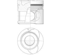 Pistons et anneaux 41172600