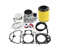 Pistons et segments pour moto Kit Reconstruction Filtre Et Joint Segment Piston Cylindre Moto Pour TRX420 TRX 420 Rancher 2007-2013 12100-HP7-A00 Alésage 86,5 Mm
