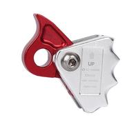 pistro Bloque-Corde d'escalade, Dispositif d'assurage et de Rappel, Convient aux Cordes 12-14 mm, Ajusteur Descendeur Antichute- Rouge