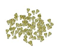 pistro Bouchon de Crochet 100 Pièces, Butée en Caoutchouc TPR pour Montages D-Rig, Support pour Micro-Émerillons et Anneaux de Montage