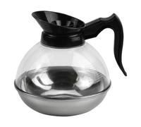 pistro Carafe à café en verre de rechange pour restaurant, noir