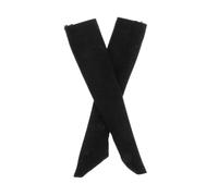 pistro Chaussettes tubulaires miniatures à l'échelle 1:6 - Mini chaussettes athlétiques pour poupée féminine de 30,5 cm - Accessoire de mode décontracté - Noir