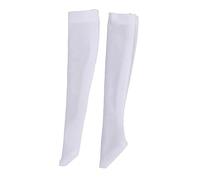 pistro Chaussettes tubulaires miniatures à l'échelle 1:6 - Mini chaussettes athlétiques pour poupée féminine de 30,5 cm - Accessoire de mode décontracté - Blanc