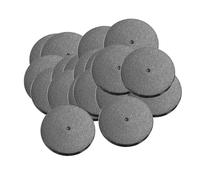 pistro Ensemble de Socles Miniatures Ronds 60 mm pour Figurines, Poupées, Jeux de Guerre et Jeux de Table - Support d'Affichage pour Collection et Dioramas- 20 Pièces