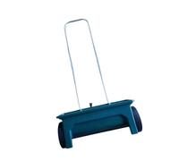 pistro Épandeur de graines à pousser à la main pour jardin, compost, pelouse, ferme, verger, cour, 57 x 19 x 108 cm, bleu