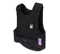 pistro Gilet de sécurité unisexe pour adulte - Accessoires d'équitation - Gilet de protection du dos - S