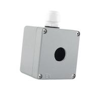 pistro Interrupteur à bouton-poussoir momentané IP66 étanche à l'eau et à la poussière très résistant pour ouvreur extérieur, contrôle industriel, chantiers de construction
