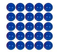 pistro Lot de 25 Boules de Bingo Portables - Pièces de Rechange pour dispositifs Tally Ball - Balles numérotées pour société Regal Game Market Nights- Bleu