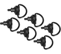 pistro Lot de 6 crochets d'ancrage robustes en métal, compatibles avec Transit 150 250 350 (2015-2024), partie V550A74-AD