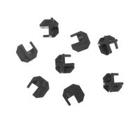 pistro Lot de 8 connecteurs de rechange pour chaises pliantes d'extérieur 4,2 x 4,2 cm - Style D