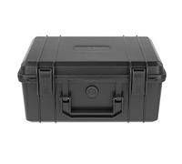 pistro Mallette à Outils Protection Anti-Impact Scellée Valise Universelle Sécurité avec Éponge Stockage Antipoussière Étanche Portable- Noir + Coton