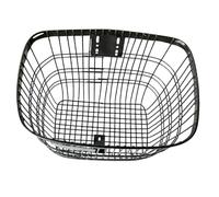 pistro Panier avant de vélo en acier portable facile à installer pour l'équitation, le shopping, le cyclisme, pour homme et femme