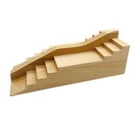 pistro Rampe de Touche en Bois pour Enfants, Jouet Fantaisie, Ornement Multifonctionnel, Accessoires d'obstacles pour Touche, Cadeau pour passionnés- Style B