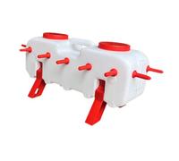 pistro Seau d'alimentation pour porcelet avec 14 multifonction avec support 46 x 24 x 15 cm pour allaiter les porcs