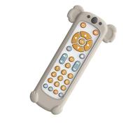pistro Télécommande Jouet Bébé Musicale avec Lumière, Ensemble Simulation Téléphone Télévision, Etui Blanc et Koala