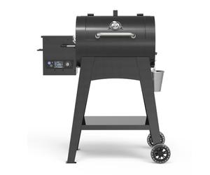 PIT BOSS Barbecue à Pellets FB500 | 8-en-1 Fumer - Cuire - Braiser - Rôtir - Griller - Saisir - Goût Charbon de Bois| Contrôleur numérique avec sonde | Technologie Broiler - Flamme en Cuisson Directe