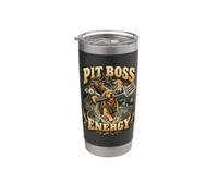 Pit Boss Energy Retriever Grilling Outdoorsman Gobelet isotherme en acier inoxydable double paroi