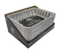 Pit Boss Grandes barquettes alu jetables - 4 pièces