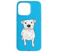 Pit Bull Blanc, Pittie Blanche, Pitbull Lover, Chien de Race Bully Coque pour iPhone 15 Pro Max