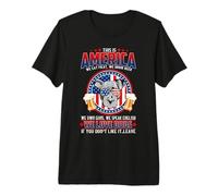 Pit Bull Dog This America We Love Dogs 4th of July T-Shirt Haut de Gamme
