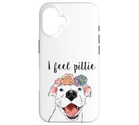 Pit Bull drôle, Chien drôle, Maman Chien Coque pour iPhone 16