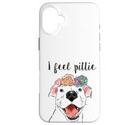 Pit Bull drôle, Chien drôle, Maman Chien Coque pour iPhone 16 Plus