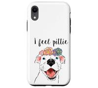 Pit Bull drôle, Chien drôle, Maman Chien Coque pour iPhone XR