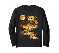 Pit Bull Howling to The Moon American Pit Bull Terrier Manche Longue