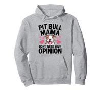 Pit Bull Mama Funny Sarcastic Pittie Dog Mom Pitbull Sweat à Capuche