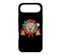 Pit Bull Père Noël lumières Sapin de Noël garçon Chien dogmes Coque pour iPhone Air