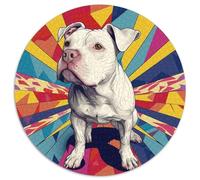 Pit Bull Puzzle De 1000 Pièces pour HaustiFrère?ND Filles Cadeau Original DécoRatteion Murale Classiques Encastrement Parfait Qualité Premium 1000pcs (67.5x67.5cm)