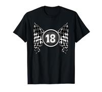 Pit Crew Anniversaire 18 ans | Voiture de course pour filles et garçons T-Shirt