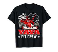 Pit Crew YaYa Of The Birthday Boy Fête des Mères T-Shirt