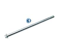 PIT PRO Boulon d'essieu de roue avant 12 mm 270 mm 50 cc 70 cc 110 cc 125 cc 150 cc Pit Pro Trail Dirt Bike Quad ATV