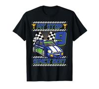 Pit Stop 9th Birthday Boys 9 Year Old Kids Since 2017 T-Shirt