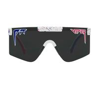 Pit Viper Lunettes de soleil I The Original 2.0 I Coupe large I Verres 100 % UV, Monture indestructible I Turbo réglable pour un ajustement parfait I Sac en microfibre et sangles de retenue I Verres