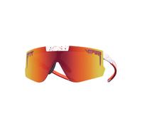 Pit Viper - Lunettes de soleil relevables - The Heater Flip Offs White/Red - Blanc Blanc