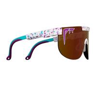 Pit Viper – Lunettes de soleil – The Elipticals Jet Ski – Doré miroir arc-en-ciel – CAT3