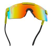 Pit Viper The Original - 1993 Polarized Lunettes de Sport, Jaune, Double Wide