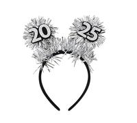 Pitadue Bandeau pour festival, carnaval, fête, Nouvel An, année 2025, poudre scintillante pour tous les âges