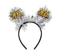 Pitadue Bandeau pour festival, carnaval, fête, Nouvel An, année 2025, poudre scintillante pour tous les âges