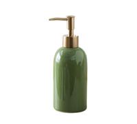 Pitadue Bouteille de lotion élégante en céramique pour désinfectant pour les mains, distributeur de presse, anti-rouille, shampooing et gel douche